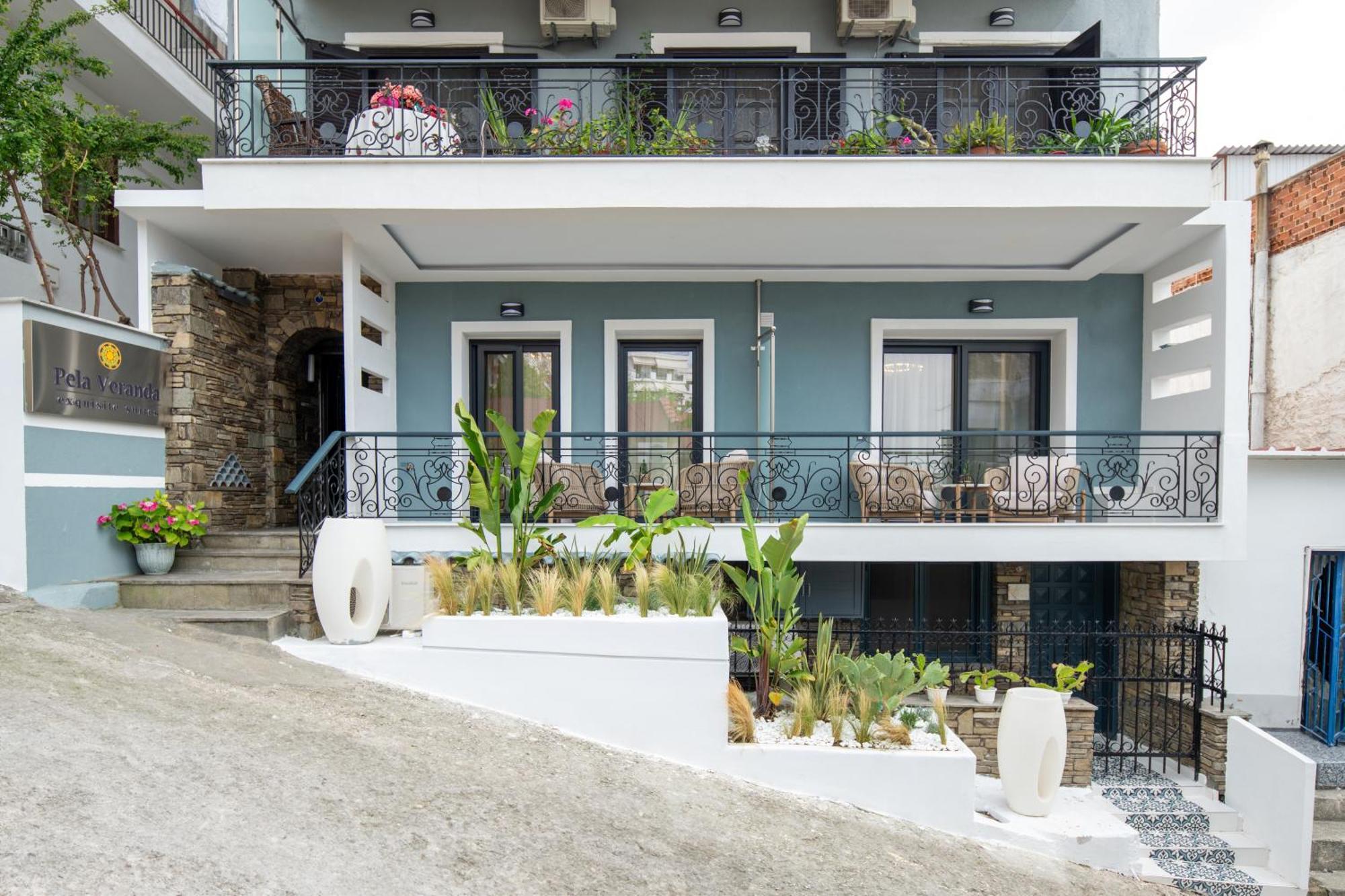 Pela Veranda Exquisite Suites Neos Marmaras Bagian luar foto