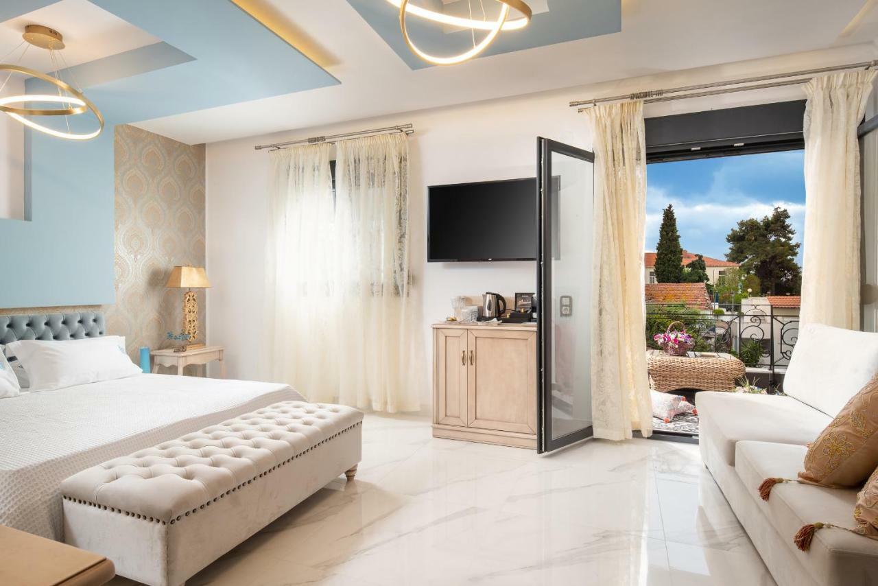 Pela Veranda Exquisite Suites Neos Marmaras Bagian luar foto