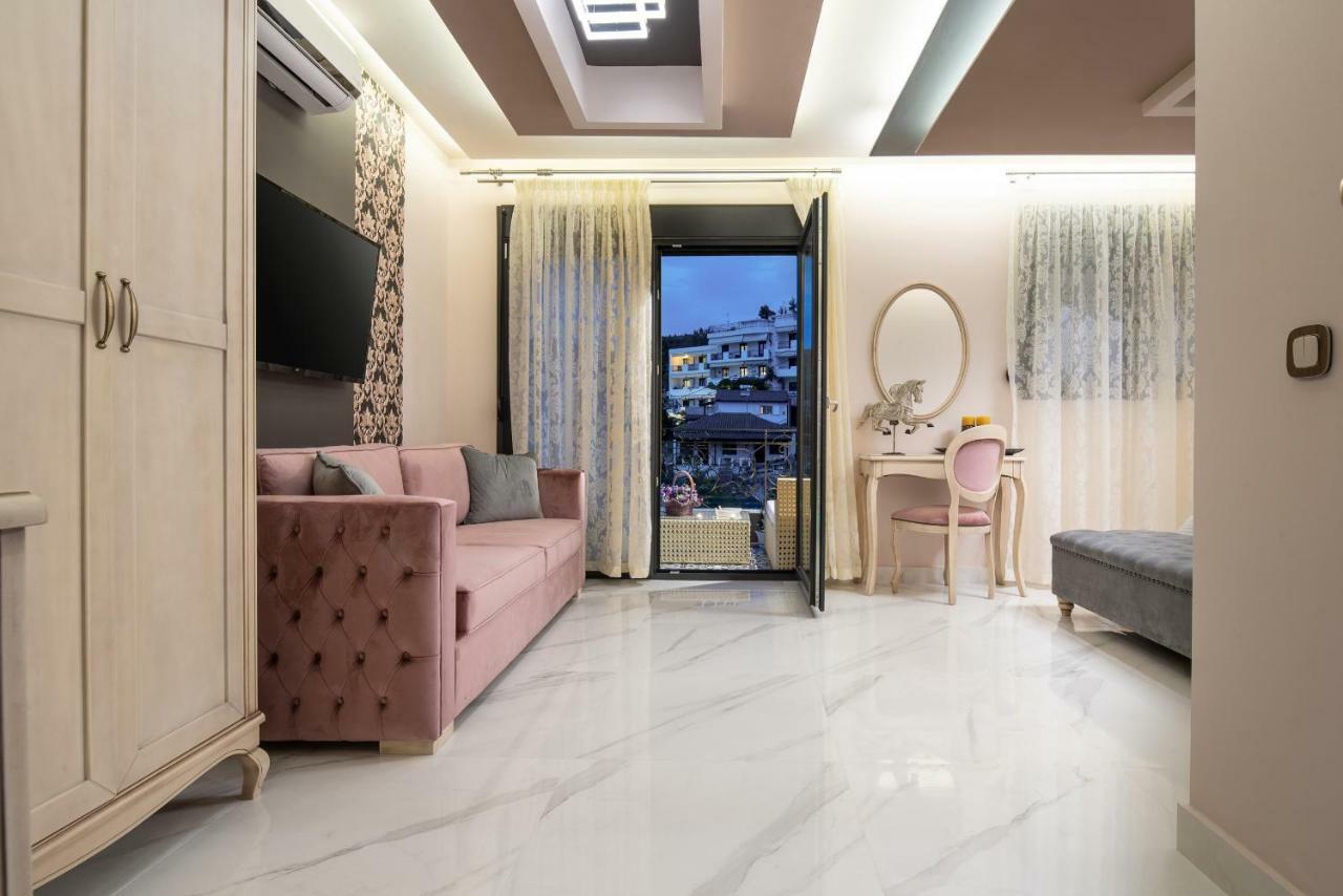 Pela Veranda Exquisite Suites Neos Marmaras Bagian luar foto