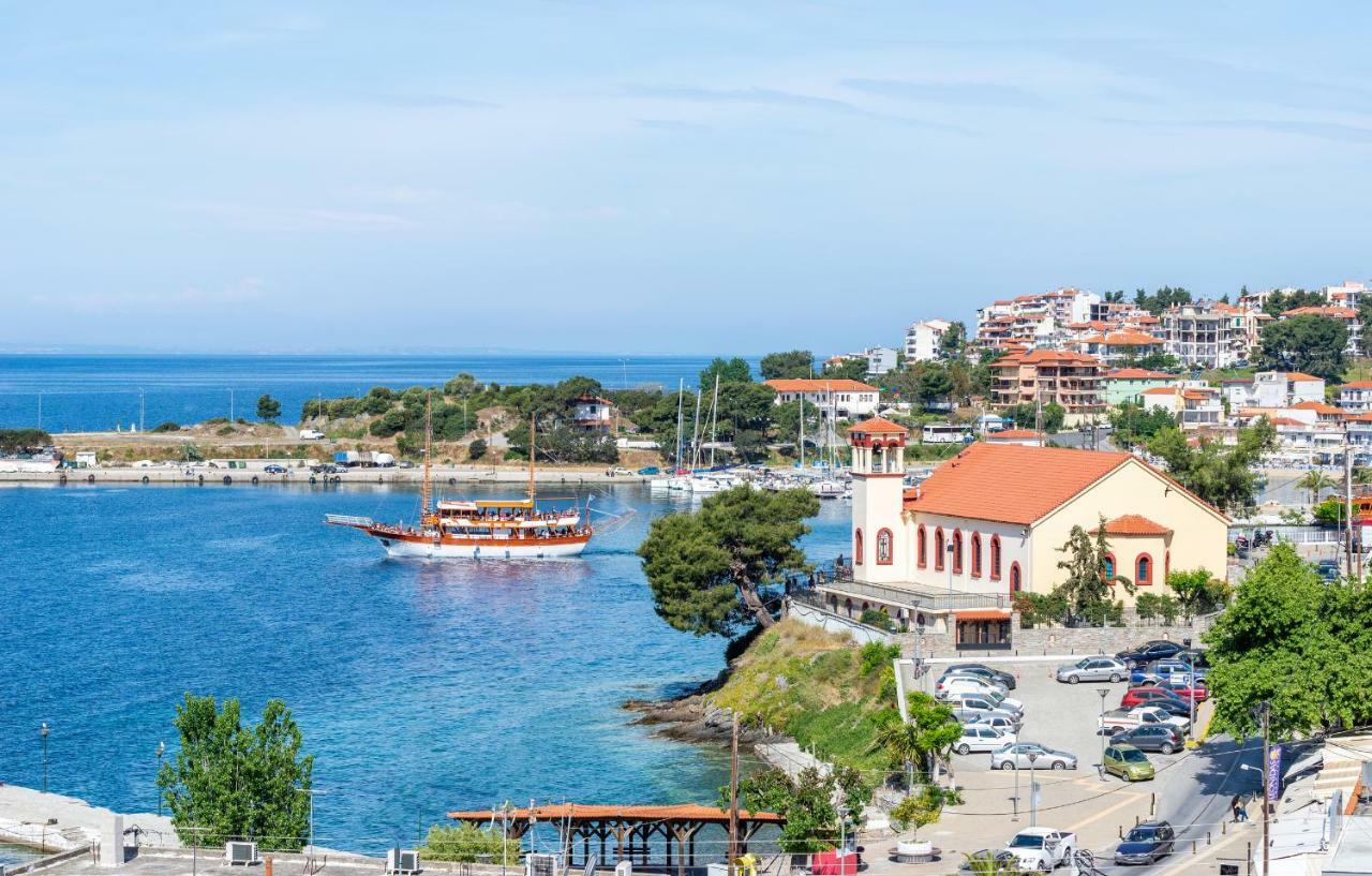 Pela Veranda Exquisite Suites Neos Marmaras Bagian luar foto